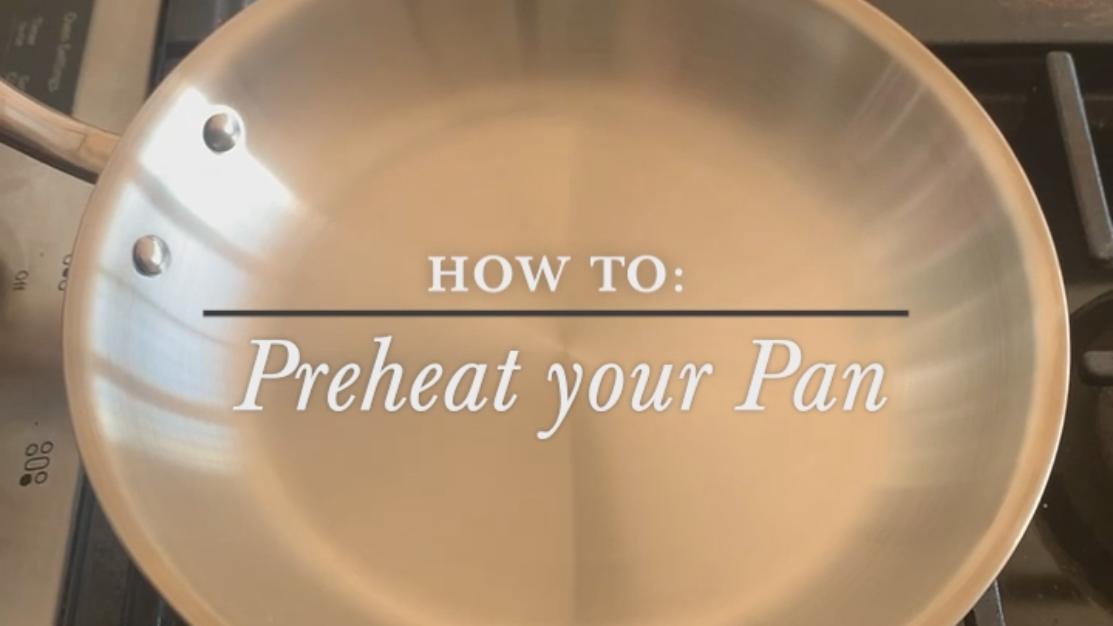 How To Know When Stainless Steel Pan Is Ready For Cooking