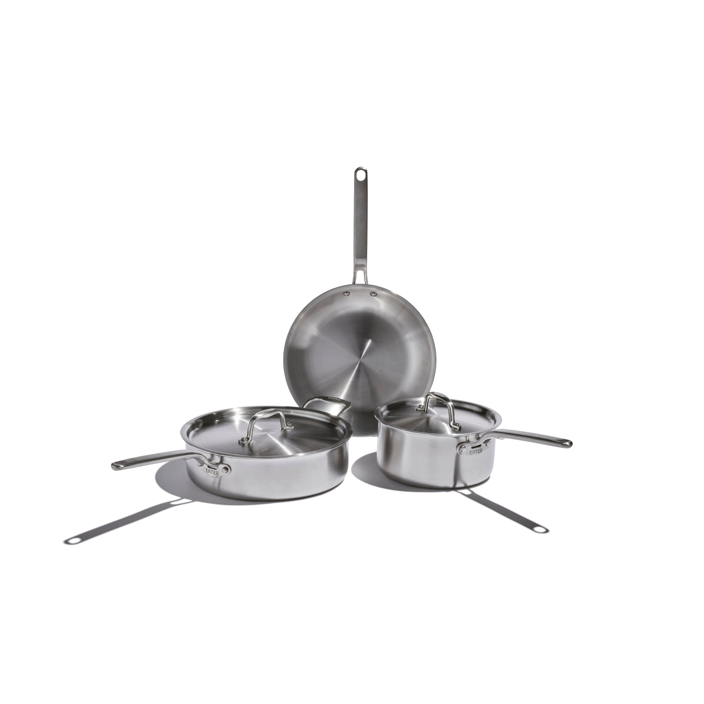 Hestan NanoBond Stainless Steel Essential 5 Piece Cookware Set