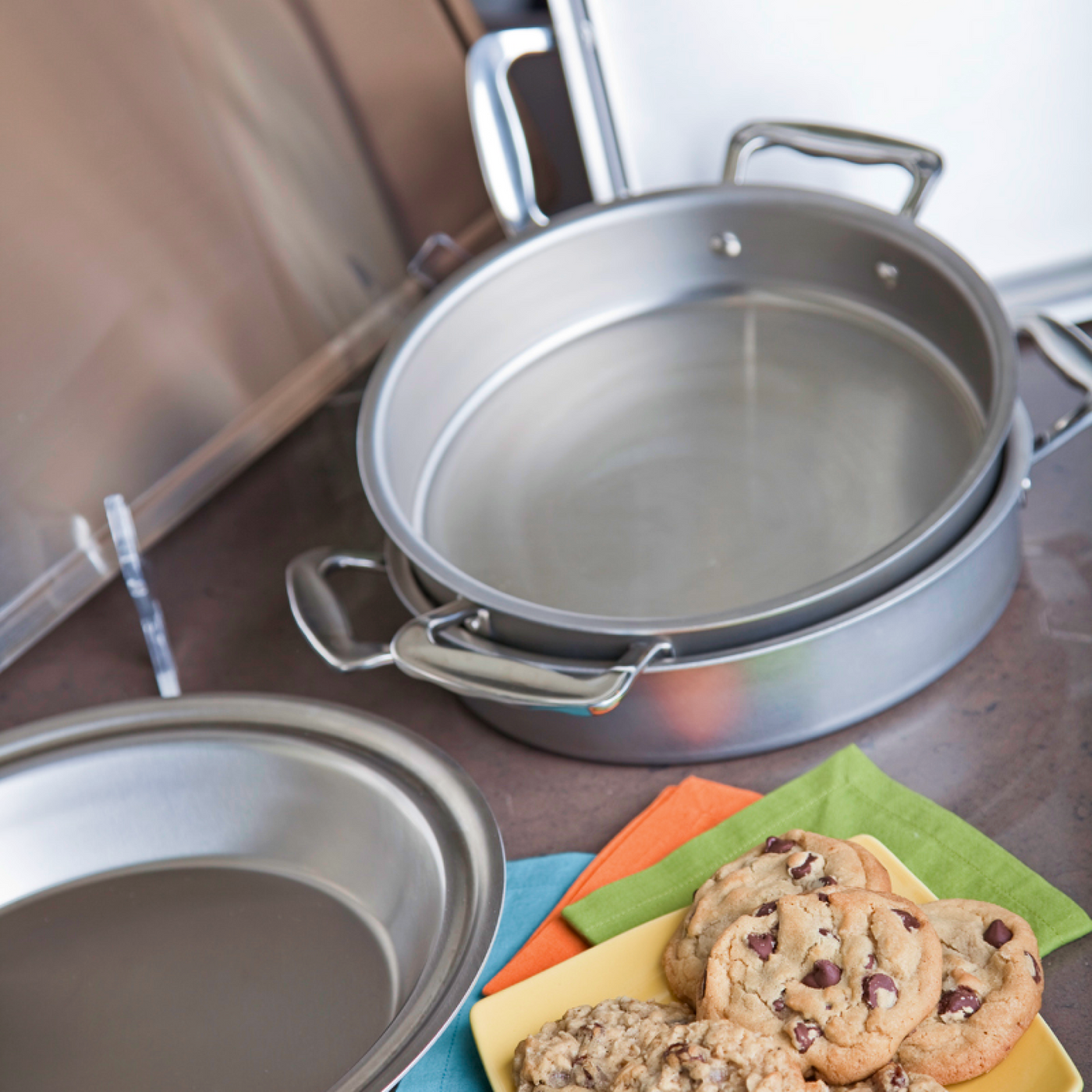 5 Piece Stainless Clad Bakeware Set