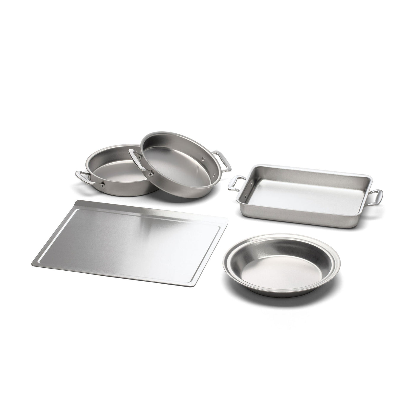 5 Piece Stainless Clad Bakeware Set