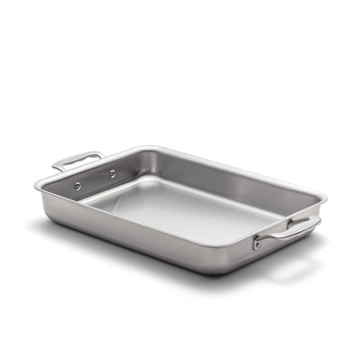 Stainless Clad 9" x 13" Roasting Pan with Handles