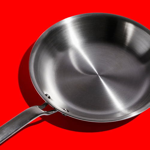 Heritage Steel Enhanced 5-ply Stainless Steel 8.5 Inch and 10.5 Inch Fry Pan  Set