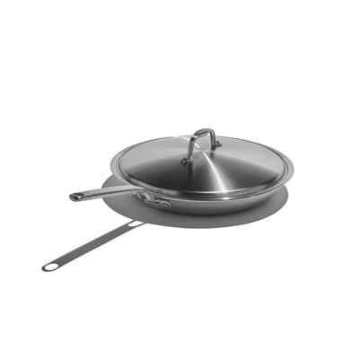 Eater x Heritage Steel 12" Stainless Steel Fry Pan Lid