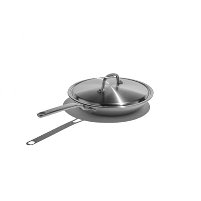 Eater x Heritage Steel 10.5" Fry Pan with Lid