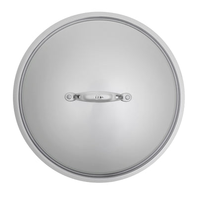 Polished 12" Stainless Steel Fry Pan Lid