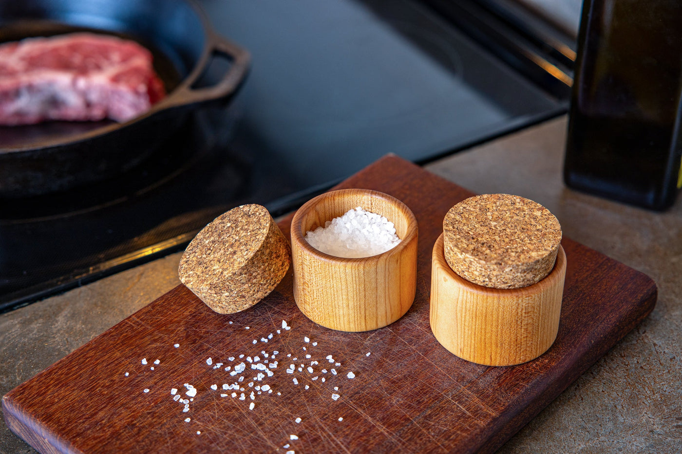 Wooden Salt Cup