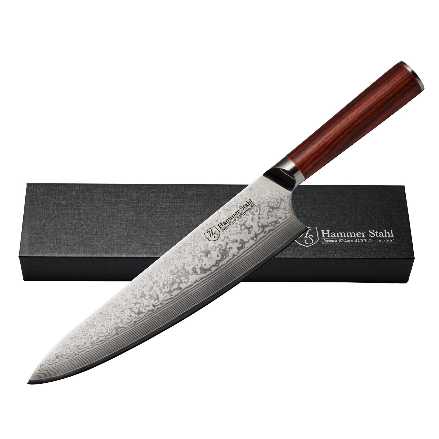 KD AUS-10 Damascus Steel Chef Knife – Knife Depot Co.