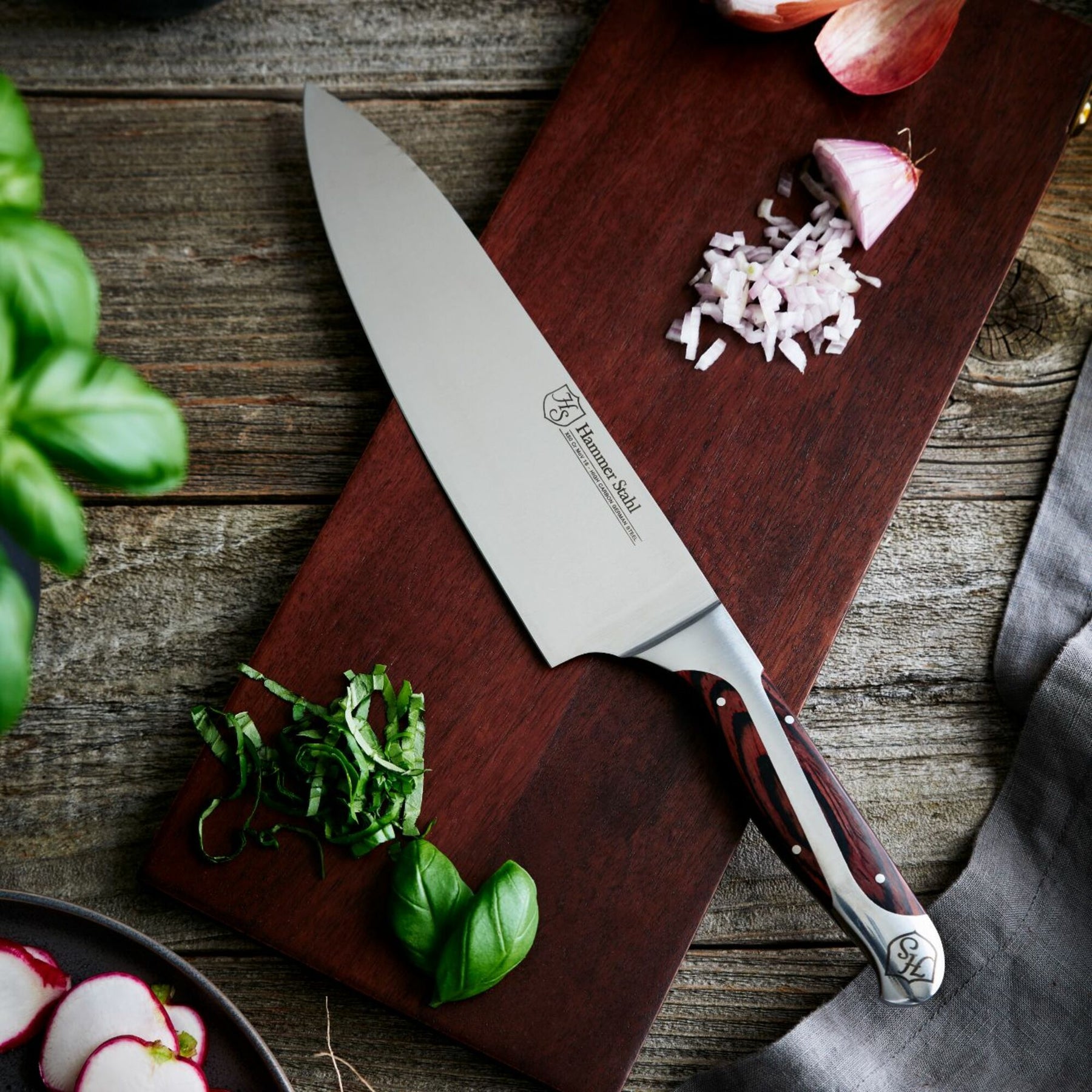 chef knife 8 Inch - kitchen knife German steel with Gift box - best ch –  sagler