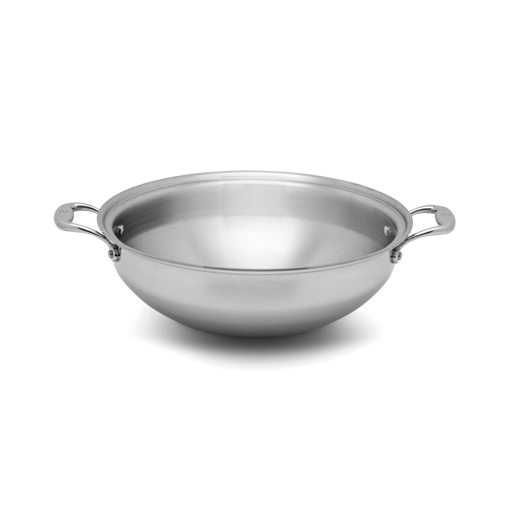 Professional Clad Stainless Steel Wok, 14-Inch – Hestan Culinary