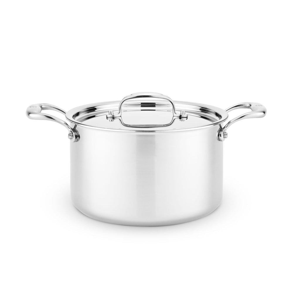 G5™ Graphite Core Stainless Steel 5-ply Bonded Cookware, Sauce Pan with Lid,  4 quart